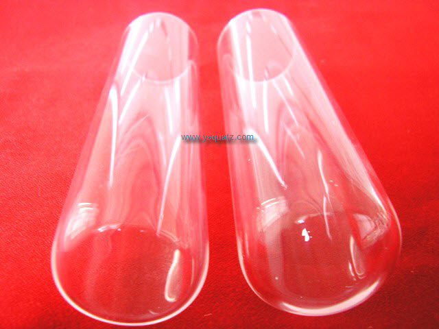 Clear round fused silica capillary quartz tube