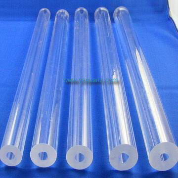 Thick Wall Heat Resistant Fused Silica Quartz Glass Tube