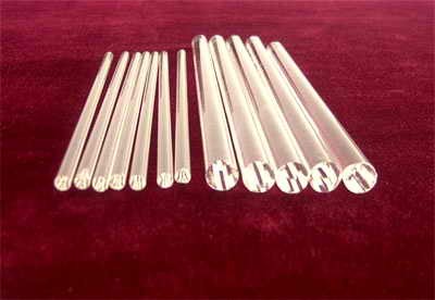 Quartz transparent rods/Synthetic quatrz tubes and components